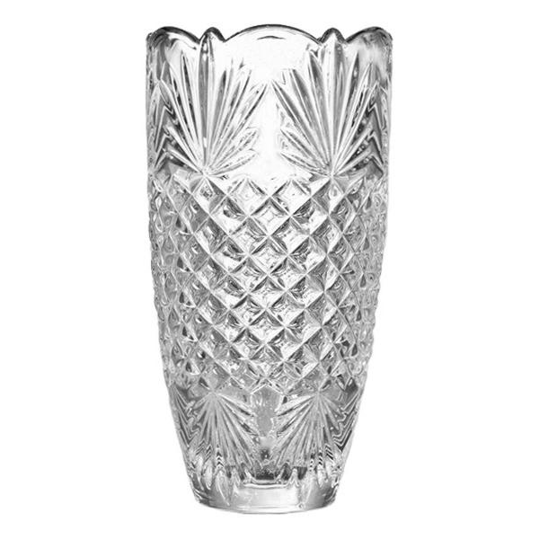 Vaza sticla cristalina fabricata de Bohemia model Tora B 25 cmCutie clasica inscriptionata BohemiaVaza au marcajul de autenticitate Bohemia