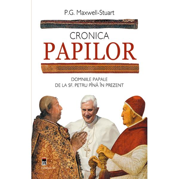 O lucrare de referinta unica o lectura extrem de accesibila Papii sînt o parte esentiala a istoriei În ultimii 2 000 de ani putine locuri de pe p&259;mînt nu au fost influentate de papalitate sau supuse unor schimbari în bine sau în r&259;u permanente sau temporare de hotarîrile si de decretele papilor sau chiar de prezenta lor Au existat 266 de papi si 39 de antipapi; 78 de papi si surprinzator 2 antipapi au 