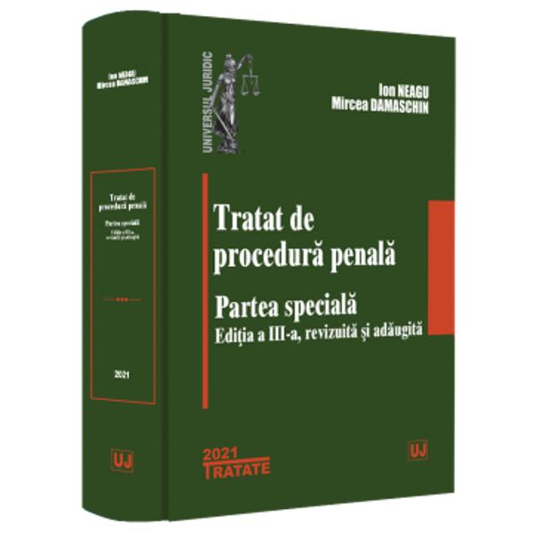 Tratatul de procedur&259; penal&259; Partea special&259; este destinat studen&539;ilor facult&259;&539;ilor de drept în vederea preg&259;tirii examenelor de promovare &537;i de finalizare a studiilor universitare de licen&539;&259; masteranzilor facult&259;&539;ilor de drept studen&539;ilor doctoranzi candida&539;ilor la admiterea în Institutul Na&539;ional al Magistraturii candida&539;ilor la admiterea în profesia de avocat precum &537;i acelora care 