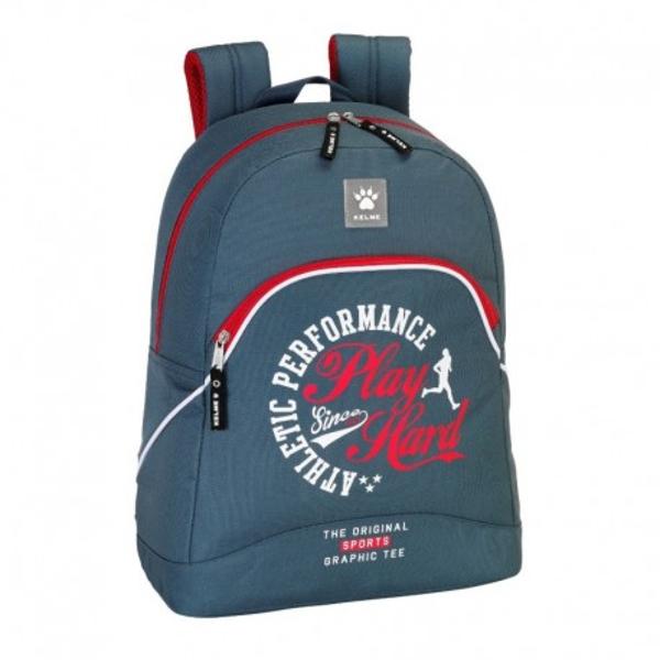 Rucsac adolescenti KELME PLAY HARD 33x43x15 este un accesoriu ideal pentru scoala dar si pentru calatorii datorita spatiului mare de depozitare si a mobilitatii aduse utilizatorului Rucsacul are doua compartimente foarte incapatoare in interiorul carora puteti depozita diverse obiecte in sigurantaDimensiune33x43x15 cm 