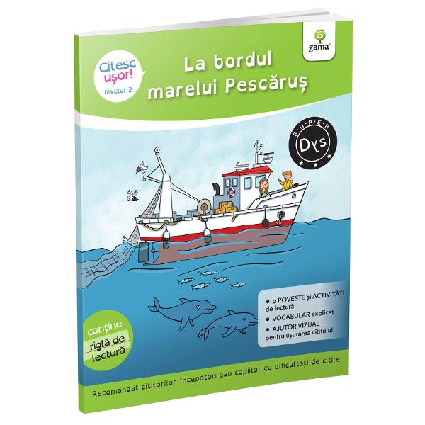 Eric se îmbarc&259; pe trauler al&259;turi de tat&259;l s&259;u gata s&259;-&537;i petreac&259; vara în larg Pe vas o cunoa&537;te pe Lola fiica buc&259;tarului iar împreun&259; trec prin nenum&259;rate aventuriAceast&259; colec&539;ie este potrivit&259; pentru copiii care au dificult&259;&539;i de citire sau uneori de în&539;elegere Conceput&259; de înv&259;&539;&259;tori &537;i de logopezi specializa&539;i 