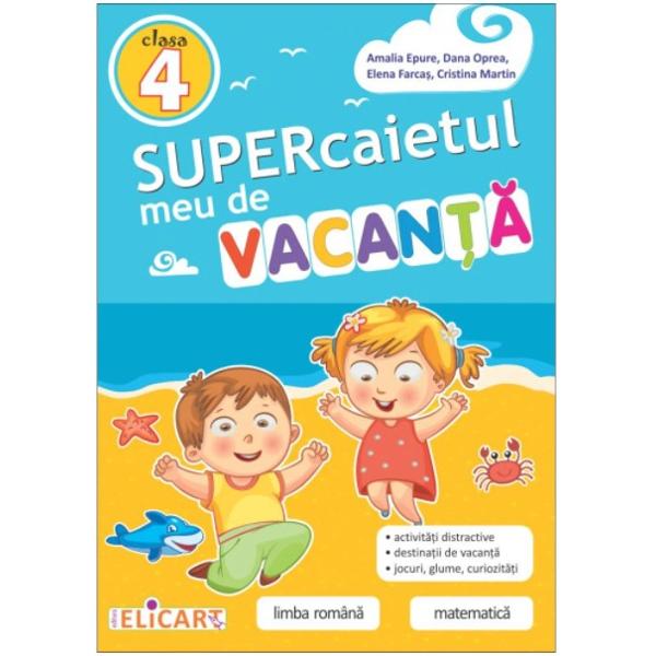 A venit vacan&355;a Cei mici vor avea timp s&259; se bucure de soare de plimb&259;ri cu bicicleta de jocuri pe calculator de excursii la mare sau la munte&Icirc;n c&259;l&259;toriile lor nu vor uita &icirc;ns&259; de acest SUPERcaiet care &icirc;i va purta &icirc;n lumea literelor &351;i a cifrelor aduc&acirc;ndu-le aminte ce au &icirc;nv&259;&355;at &icirc;n timpul anului &351;colarPe l&acirc;ng&259; lecturi exerci&355;ii &351;i probleme propunem 
