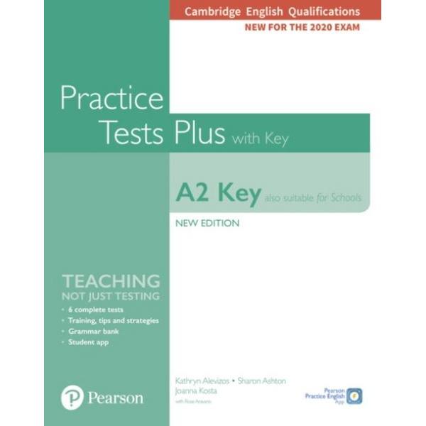 The Practice Tests Plus series provides authentic practice for the Cambridge English Preliminary exam including complete tests with guidance and useful tips which maximise learners chances of excelling Key features are 100 in line with current Cambridge exams requirements including 2020 exam Exam overview provides detailed information about each 