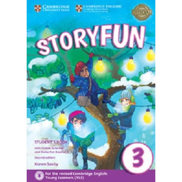 Enjoyable and engaging practice for the revised 2018 Cambridge English Young Learners YLEStoryfun Level 3 Students Book provides full-colour preparation material for Cambridge English Movers It contains eight fully-illustrated stories with accompanying activities for students to enjoy These include songs and exam-style questions that practise the grammar vocabulary and skills needed at each level Extra speaking practice and projects provide opportunities for extension 