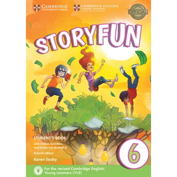 Storyfun Level 6 Students Book provides full-colour preparation material for Cambridge English Flyers It contains eight fully-illustrated stories with accompanying activities for students to enjoy These include songs and exam-style questions that practise the grammar 
