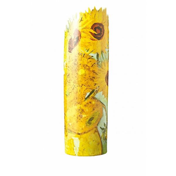 This stunning Van Gogh Sunflowers Vase is part of the ‘Silhouette d’Art Movseion’ collection by John Beswick depicting world renowned masterpieces A perfect gift for all occasions and looks truly wonderful with or without flowersSize Height 25 cm Width 8 cm