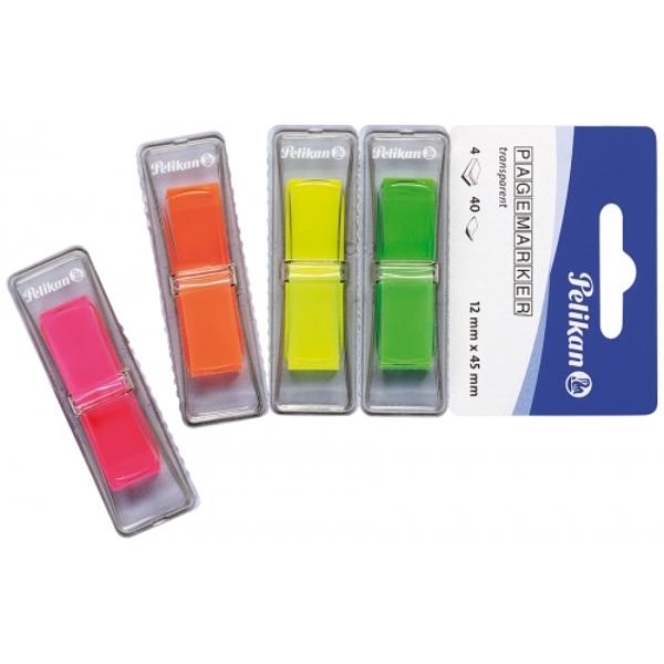· Dispenser bloc cu notite adezive pagemarker· Dimensiune notite adezive 12 x 45 mm· Ambalare 4 culori neon 40 fileset