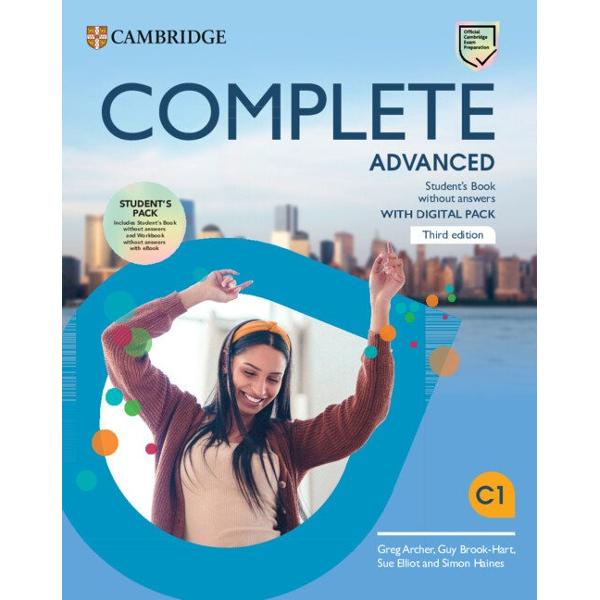 Cambridge Complete advanced 3ed Srudent’s Pack