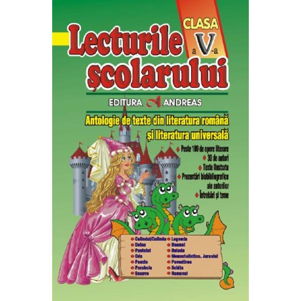 Lecturile scolarului clasa a V-aI COLINDULCOLINDAO ce veste minunata;Trei pastori;C&226;ntec de stea;Plugusorul;Florile dalbe;Steaua sus rasare;Sorcova;Capra;Buna dimineata la Mos Ajun;II Doinabr 