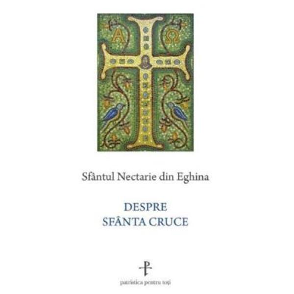 Nu doar cuvantul si taina Crucii sunt dumnezeiesti ci si semnul ei e cu totul sfant si inchinat Crucea - pecete sfanta si mantuitoare sfintitoare si savarsitoare a bunatatilor mai presus de fire si de cuvant daruite neamului omenesc; nimicitoare a stricaciunii si a mortii datatoare a vietii pururea-fiitoare si a binecuvantarii; lemnul mantuitor sceptrul imparatesc si dumnezeiesc biruinta asupra vrajmasilor vazuti si nevazuti Crucea ne este 