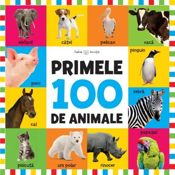 Cele peste 100 de imagini din aceast&259; carte ilustrat&259; îi vor familiariza pe cei mici cu lumea minunat&259; a animalelor