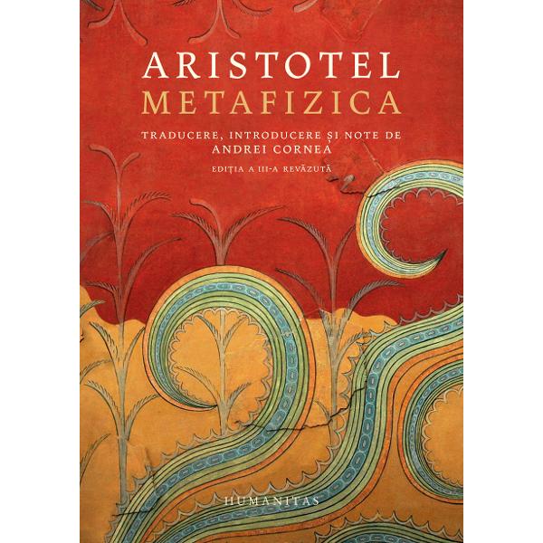 Traducere introducere &537;i note de Andrei Cornea „Traducerea &537;i interpretarea lui Aristotel reprezint&259; la drept vorbind o imens&259; oper&259; colectiv&259; un fluviu maiestuos &537;i f&259;r&259; sfâr&537;it în care nenum&259;rate pâraie de diferite puteri se confund&259; &537;i se amestec&259; necontenit Esen&539;ialul este atunci s&259; vii cu apa ta mai pu&539;in&259; sau mai bogat&259; la marele fluviu 