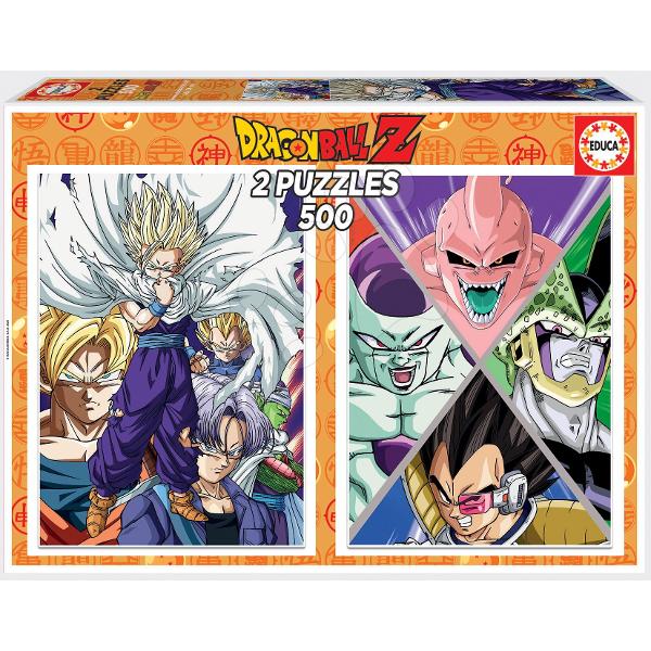 Puzzle pentru copii &537;i adul&539;i cu motiv animat Dragon Balls Super de la produc&259;torul spaniol Educa este cadoul ideal pentru fiecare iubitor de puzzle &537;i fan al desenelor animate japoneze &537;i a eroilor anima&539;i Ambalajul unic de puzzle are 2x500 de piese datorit&259; c&259;ruia ve&539;i ob&539;ine 2 imagini frumoase Puzzle-ul este fabricat 