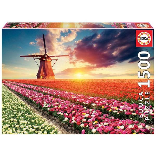 Puzzle cu 1500 piese Puzzleul asamblat are 85 x 60 cm Pentru varste de peste 12 ani