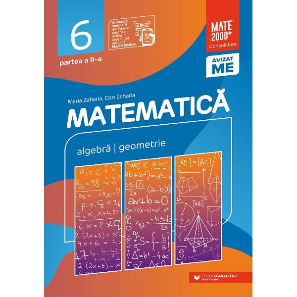 Avizat MEN conform OM nr 469602082019 Seria de lucr&259;ri MATE 2000 CONSOLIDARE destinat&259; claselor de gimnaziu respect&259; toate cerin&539;ele programei referitoare la competen&539;e generale competen&539;e specifice &537;i con&539;inuturi oferind sugestii metodologice dintre cele mai atractive Prin urmare pentru fiecare capitol din program&259; sunt prev&259;zuteun text teoretic 