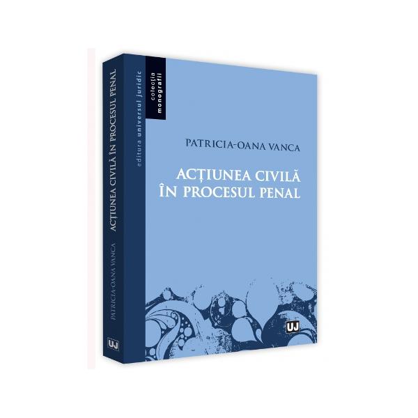 Subiectul supus analizei in aceasta lucrare Actiunea civila in procesul penal a fost abordat din dorinta de a incerca a raspunde cat mai eficient unor probleme cu care se confrunta practicienii dreptului indiferent de pozitia in care acestia se afla judecatori procurori avocati juristi si literatura de specialitate Nu in ultimul rand acest demers poate deveni util persoanelor care se confrunta cu fapte ilicite cauzatoare de prejudiciu subiecti activi 