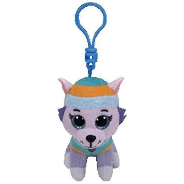 Breloc din plus Beanie Babies PAW PATROL - Everest 85cm TY 41275