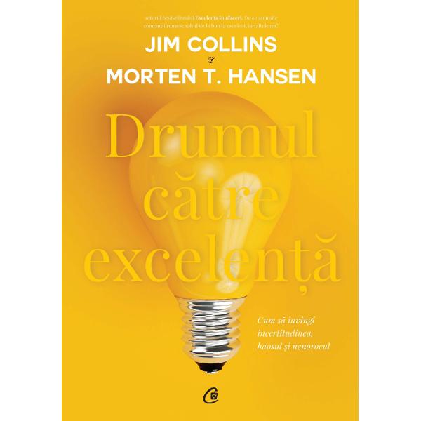 La zece ani dup&259; ce a scris bestsellerul Excelen&539;a &238;n afaceri Jim Collins revine  al&259;turi de Morten Hansen  pentru a r&259;spunde la &238;ntreb&259;ri inedite Concluziile cercet&259;rilor &238;ntreprinse de cei doi autori sunt absolut surprinz&259;toare Pe de o parte cei mai mari lideri nu sunt mai vizionari sau mai creativi dec&226;t competitorii lor &537;i nici nu &238;&537;i asum&259; mai multe riscuri; dar sunt mai disciplina&539;i &537;i 