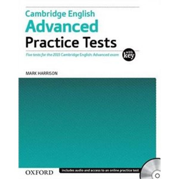 Cambrige English Advanced Practice Tests with key
