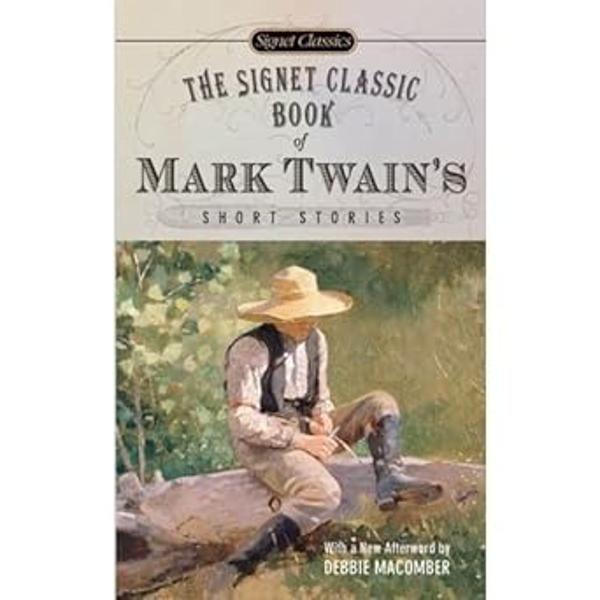 This is new copy of the signet classic book of Mark Twains Short Stories This is a 807 page soft cover with an introductions by Justin Kapland and an afterword by Debbie Macomber