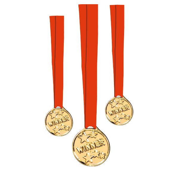 Set 6 medalii Stylex 14575