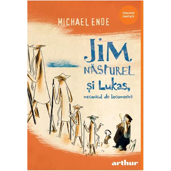 Jim N&259;sturel ajunge pe minuscula insul&259; Lummerland - cu o popula&355;ie de doar patru locuitori - prin intermediul unui pachet misterios Îns&259; din cauza „aglomera&355;iei din mica lor &355;ar&259; mecanicul Lukas se vede nevoit s&259;-l ia pe Jim &351;i la cârma fantasticei sale locomotive Emma s&259; porneasc&259; într-o c&259;l&259;torie prin &355;inuturi bizare unde întâlnesc personaje memorabile Uria&351;ul 