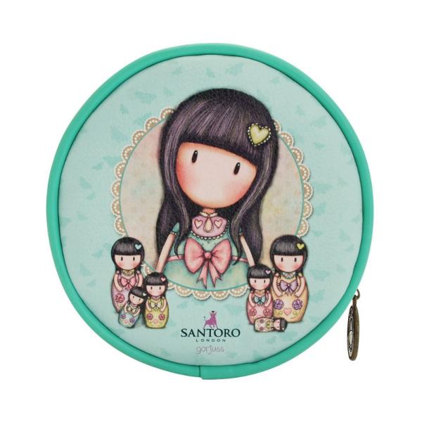 Gorjuss Pouch rotund acesorii - Seven SistersPouch mare rotund cu fermoar Seven Sisters este ideal pentru stocarea si depozitarea micilor accesoriiDimensiuni aproximative 5x14x14 cm&160;