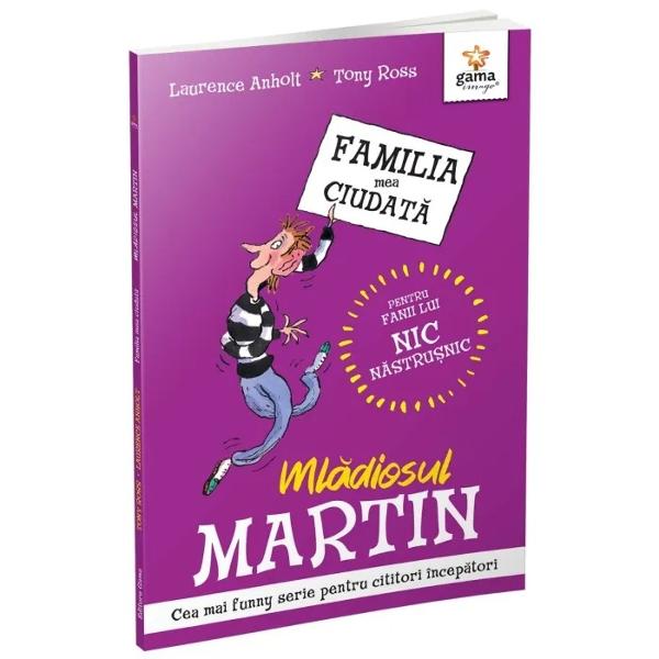 „Familia mea ciudat&259;” este o serie de c&259;r&539;i pentru copiii care abia încep s&259; citeasc&259; singuri &537;i caut&259; romane funny cu ilustra&539;ii &537;i text pu&539;in În fiecare dintre ele vom descoperi un personaj ca nimeni altul Ian este cel mai de&537;tept bebelu&537; n&259;scut vreodat&259; Mira cea m&259;run&539;ic&259; încape într-o cea&537;c&259; Paul e foarte foarte p&259;ros Martin î&537;i poate 