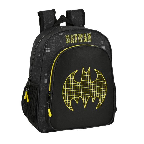 Rucsac pentru scoala Batman 38 cmGhiozdanul pentru baieti Batman este ideal pentru scoala clasele 1-4 dar si pentru micile plimbari in parc sau calatorii Vrei ca micutul tau sa fie in pas cu moda Rucsacul pentru baieti Batman il va ajuta sa ia cu el tot ce are nevoie indiferent unde il poarta sa fie remarcatRucsacul Batman are un compartiment principal foarte incapator si un buzunar 