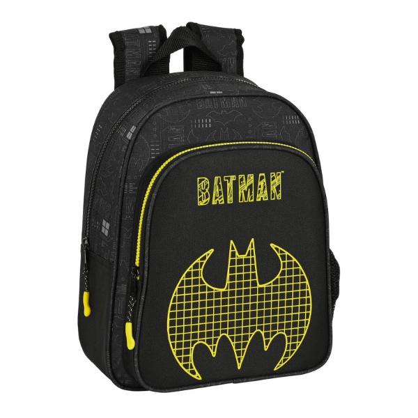 Rucsac clasa zero 33 cm BatmanAcest rucsac decorat cu&nbsp;Batman&nbsp;este o alegere excelenta pentru inceperea scolii anului scolar deoarece culoarea si modelul il vor face cu siguranta favoritul copilului tauRucsacul clasa zero 33 cm Batman&nbsp;este special realizat pentru prescolariAvand dimensiuni potrivite si fiind usor de transportat acesta devine imediat preferatul celor miciRucsacul are un 