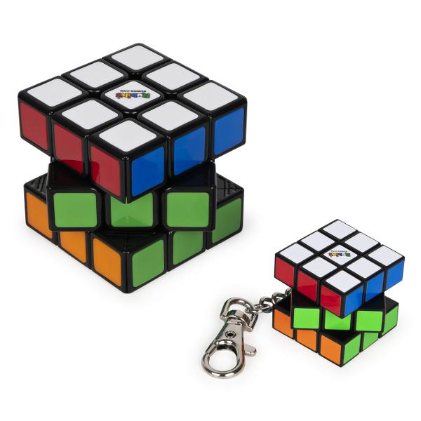 Cub Rubik Clasic Cubul lui Rubik este o jucarie populara de puzzle creata de Erno Rubik in 1974 Jocul cu cubul consta in aranjarea patratelor astfel incat toate sa aiba o culoare pe fiecare perete Aspectele cheie ale cubului Rubik sunt combinatia de culori forma incantatoare jocul cu culorile pur si simplu stralucitor puzzle dezvoltat original de inalta calitate Clasicul cube3 x3x3 este acum disponibil intr-o noua versiune si are un mecanism mai rapid si mai lin Setul include un 