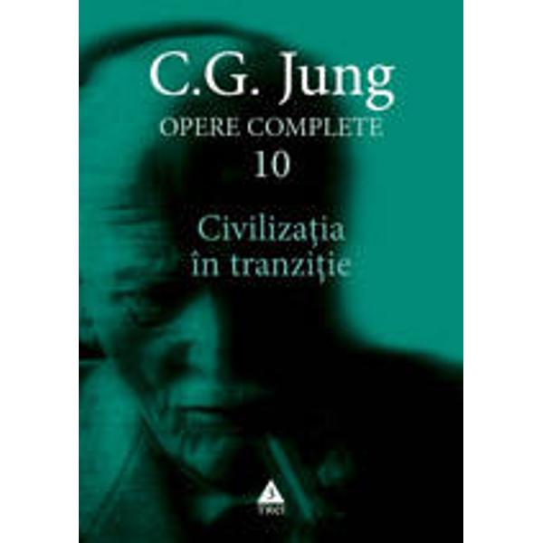 Unul dintre cele mai interesante eseuri din acest volum dedicat analizei din perspectiva teoriei arhetipurilor a unor fenomene spirituale si sociale contemporane lui Jung este cel despre fenomenul farfuriilor zburatoare Abordate nu ca realitate fizica ci ca una psihica OZN urile ilustreaza pentru omul contemporan modul in care se naste un mit Plecand de la forma rotunda sau ovala a obiectelor ceresti neidentificate Jung le considera proiectii cosmice ale simbolurilor arhetipului sinelui  