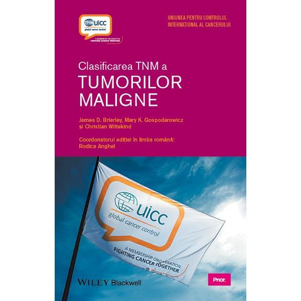Edi&539;ia a opta a manualului Clasificarea TNM a Tumorilor Maligne pune la dispozi&539;ie ultimele consensuri &537;i standarde interna&539;ionale utilizate pentru a descrie &537;i a caracteriza corespunz&259;tor stadiile maladiilor oncologice Editat în afiliere cu Uniunea pentru Controlul Interna&539;ional al Cancerului UICC acest „ghid de buzunar” autorizat &537;i unanim recunoscut con&539;ine importante clasific&259;ri reactualizate pentru localiz&259;ri 