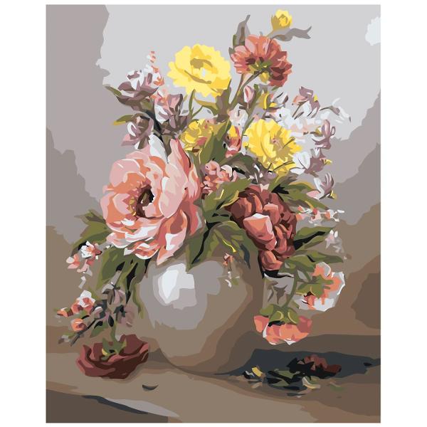 Setul de pictura pe numere te poate scufunda partial in lumea fanteziilor tale si iti ofera posibilitatea de a patrunde mai mult in lumea artei de a petrece placut si productiv timpul liberDe asemenea rezultatul muncii poate sa se transforme in decor pentru casa sau o ideie minunata de cadouCe contine setul de pictura pe numere- Un desen contur cu indicarea numarului culorii Fiecare celula de contur a imaginii este numerotata si 