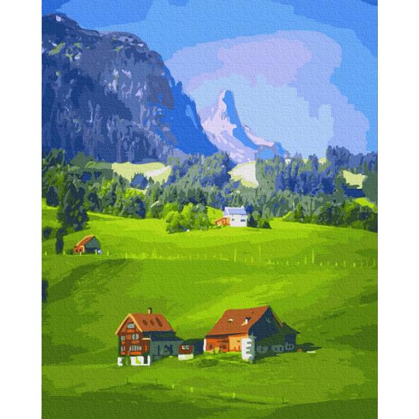 Set pictura pe numere panza Sat in munti 50x40 cmDimensiuni 50 x 40 x 15 cmMaterial panza 70 poliester  30 bumbac vopseluri acriliceUrmareste pasii simpli ai pictarii pe numere si bucura-te de o experienta placuta Porneste intr-o noua aventura si creaza si tu acest&nbsp;tablou in culori calde cu titlul Sat in munti&nbsp;cu ajutorul materialelor incluse in acest set de pictura pe numere pentru adulti Totul este deja 