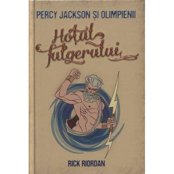 Rick Riordan&160;reuseste cu multa abilitate sa plaseze istorisirile din cartile lui Homer intr-un context actual folosindu-se de umor si reconstruind aventurile clasice intr-un ritm alert ce tine cititorul cu sufletul la gura Volumul prezinta aventurile lui Percy un pusti de doisprezece ani care descopera ca este semizeu fiind fiul unei muritoare si a zeului Poseidon&160;
