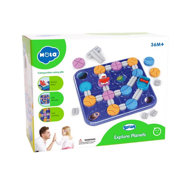 Copiii trebuie sa-l ajute pe robotul martian sa aduca rezervorul de energie in capsula de reciclare ii va ajuta pe copii sa-si imbunatateasca capacitatea de gandire de programare si capacitatea de rationament de planificare a traseului dupa incercari si erori si sa gaseasca in cele din urma calea corecta