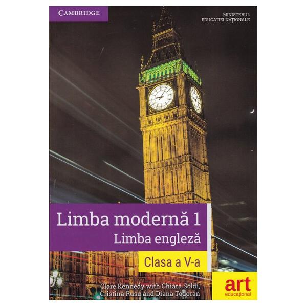 Limba engleza manual pentru clasa a V a L1  CD Cambridge