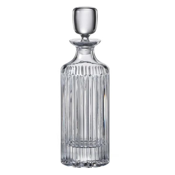 Decantor Cristal Bohemia Skyline 750 ml  cu 24 PbOVolum sticla 750 mlImpachetare in cutie de cadou inscriptionata Bohemia Cristal de culoare albastru marin