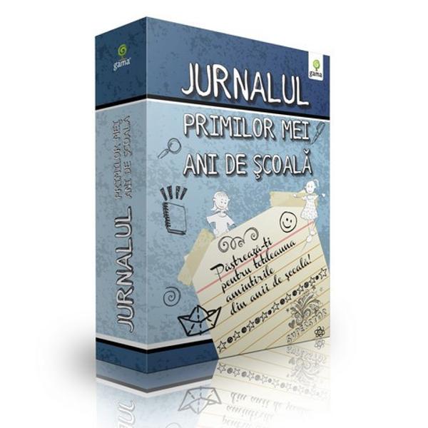 Nu l&259;sa amintirile pre&539;ioase s&259; se piard&259; Odat&259; cu primele zile de &537;coal&259; copilul t&259;u va descoperi prieteni minuna&539;i va tr&259;i emo&539;ii noi se va distra &537;i va înv&259;&539;a o mul&539;ime de lucruri noi Încurajeaz&259;-l s&259; noteze în jurnal totul despre materiile de la &537;coal&259; despre colegi profesori hobby-uri &537;i vacan&539;e iar în plicuri s&259; p&259;streze fotografiile &537;i 