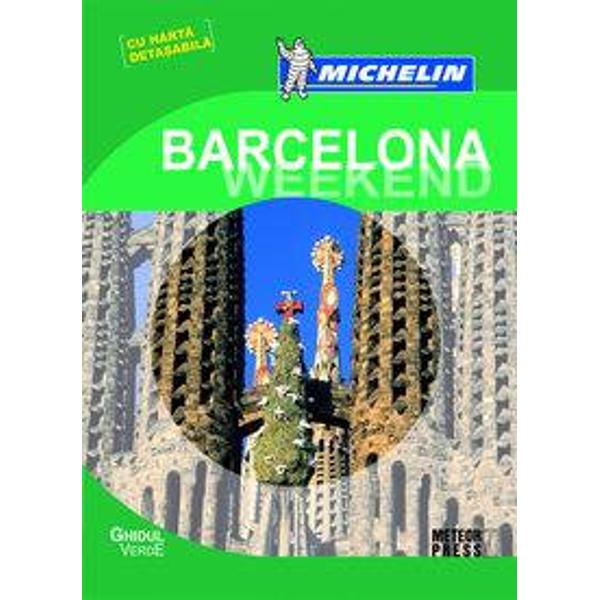  Ghidul Verde Barcelona Weekend este usor de folosit si datorita formatului sau este comod de transportat Veti gasi aici informatiile esentiale pentru a profita din plin de o scurta vacanta in Barcelona locurile de interes turistic ierarhizate cu ajutorul stelelor Michelin o agenda culturala cu informatii despre sarbatori traditionale si evenimente programate descrierea orasului si tendintele sale O selectie bogata de adrese utile – pentru orice buget – incluzand locuri 