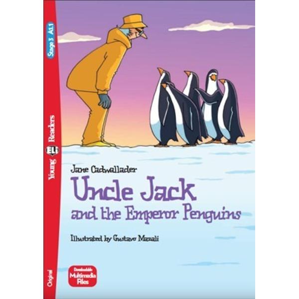 Here are the Emperor Penguins as happy as can be Theyre off to lay their eggs in a place far from the sea They stay here all the winter as cold as cold can be Until their babies hatch in a place far from the sea Come on an Antarctic adventure Some Emperor Penguins cannot get to the place where they go every year to lay their eggs Will Uncle Jack be able to help them In this hilarious story you will learn something about the habits of the Emperor Penguins and 