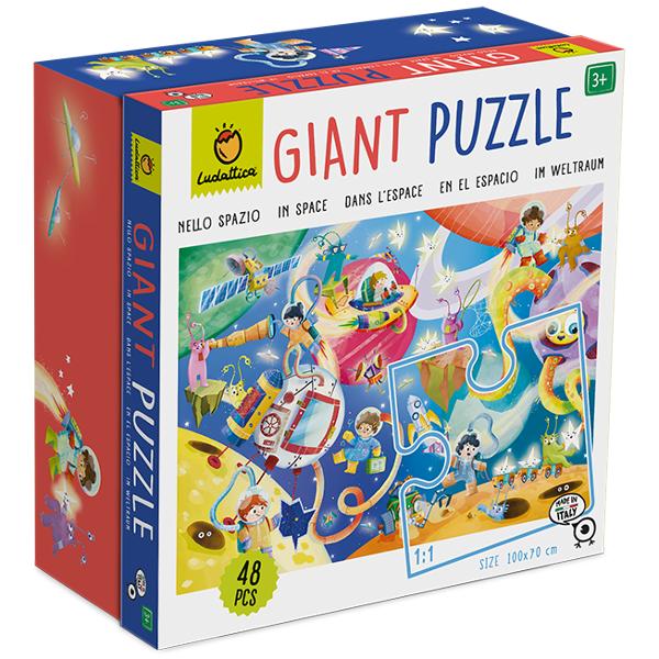 CON&538;INE 48 de piese rezistente din carton gros Dimensiune puzzle 100 x 70 cm Vârsta recomandat&259; 3 Piese din carton rezistent din care se poate construi un decor magnific plasat în spatiu O serie de puzzle-uri maxi cu o gr&259;mad&259; de figuri hazlii potrivite atât pentru copii cât &537;i pentru adul&539;i Puzzle-ul a fost conceput special pentru a dezvolta sim&539;ul de observa&539;ie orientarea spa&539;ial&259; &537;i acuitatea 