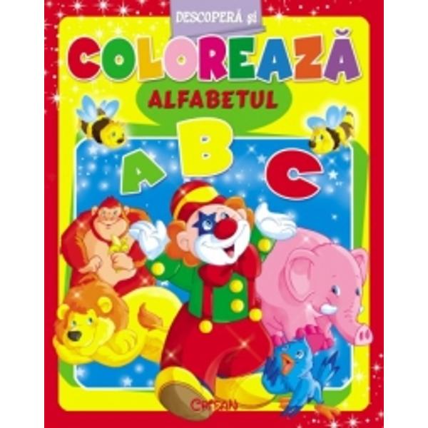 Alfabetul Descopera si coloreaza