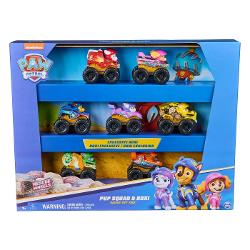 Vino in ajutor cu Paw Patrol Big Wheels Pup Squad Racers Gift Set Fiecare masina Race Patrol masoara 65 cm lungime si 5 cm inaltime asa ca se potriveste perfect in palma mainii sau in buzunar facand-o jucaria perfecta pentru copiii care doresc sa aiba jucariile cu ei oriunde ar merge Fiecare catelus PAW Patrol este imbracat intr-o tinuta autentica PAW Patrol Big Wheels cu urechile indoite pe spate astfel incat sa para ca concureaza cu viteza maxima la fel ca pe marele ecran Acest 