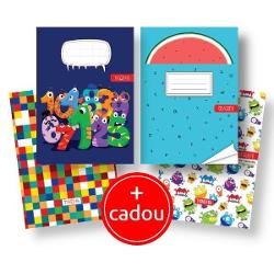 &Icirc;&539;i prezent&259;m pachetul nostru special&nbsp;cu 10 caiete perfect adaptat nevoilor clasei Preg&259;titoareFiecare pachet con&539;ine3 caiete&nbsp;UAU Tip 1 A5 32 file hartie 80 g concepute pentru a dezvolta abilit&259;&539;ile de scriere &537;i exprimare creativ&259;2 caiete&nbsp;UAU Dictando A5 48 file hartie 80 g&nbsp; menite s&259; &icirc;ndrume &537;i s&259; consolideze 
