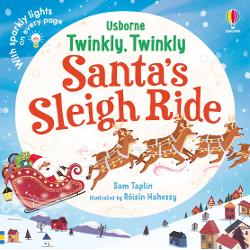 The ten lights in this enchanting novelty book conjure up all the magic of Santas journey on Christmas Eve Beginning in his workshop where his elves help to finish loading the sleigh then soaring into the sparkling sky we follow Santa and his reindeer on their busiest night of the year