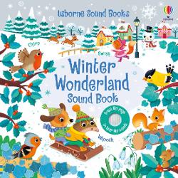 Step into a world of winter magic with this festive sound book Little ones will love pressing the pages to hear Christmas carols robins singing a crackling fire and much more and pore over beautiful scenes of animals ice-skating and hanging Christmas decorations With simple text holes to peep through and fingertrails to explore 