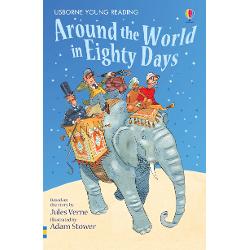 The classic tale of Phileas Fogg and his quest to travel around the world in just eighty days with full colour illustrations throughout Part of Young Reading Series 2 for readers growing in confidence