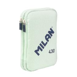 Acest penar MILAN cu 2 fermoare de culoare verde face parte din colec&539;ia 430 since 1918 inspirat&259; de culorile &537;i designul clasic al gumei MILAN fabricat&259; în Spania înc&259; din 1918 Este ideal pentru p&259;strarea rechizitelor &537;colare într-o ordine perfect&259; &537;i accesibil&259; având un design practic &537;i elegantCaracteristici principale&9989; Compartiment dublu dou&259; 
